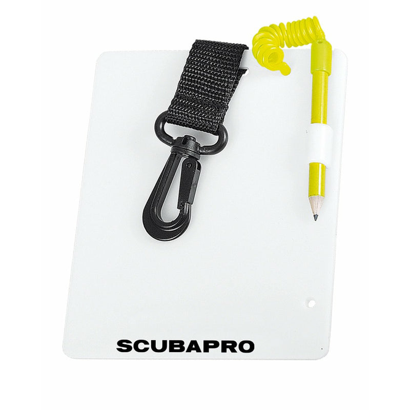 SCUBAPRO - SCHREIBTAFEL (FLUORESZIEREND)